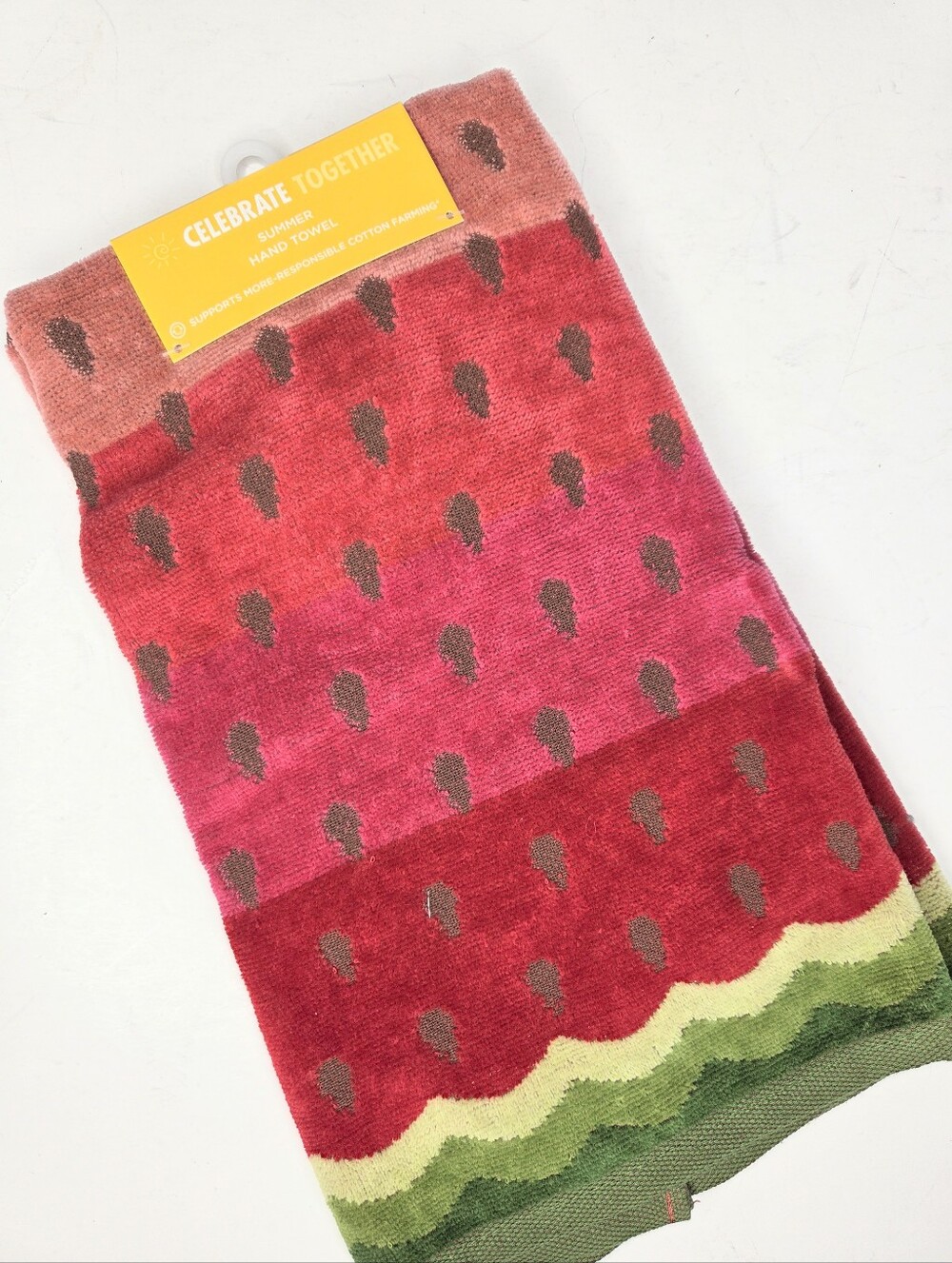 Celebrate Together Watermelon Kitchen Hand Towel Summer Fruit New